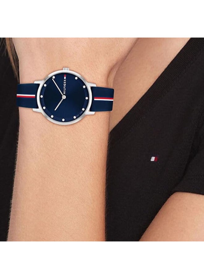 TOMMY HILFIGER - Silicone Analog Wrist Watch 1782736 - Image 1