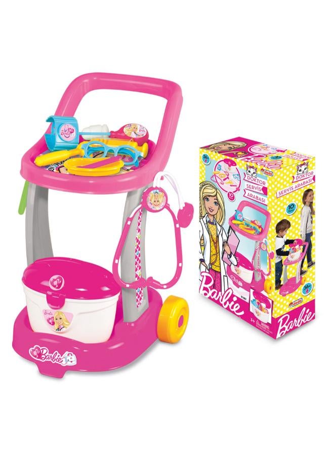 dede Barbie Doctor Trolley