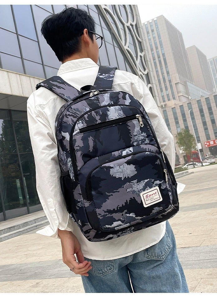 New Lightweight Casual Three-Piece Student Backpack Set 31*45*15cm - Image 3
