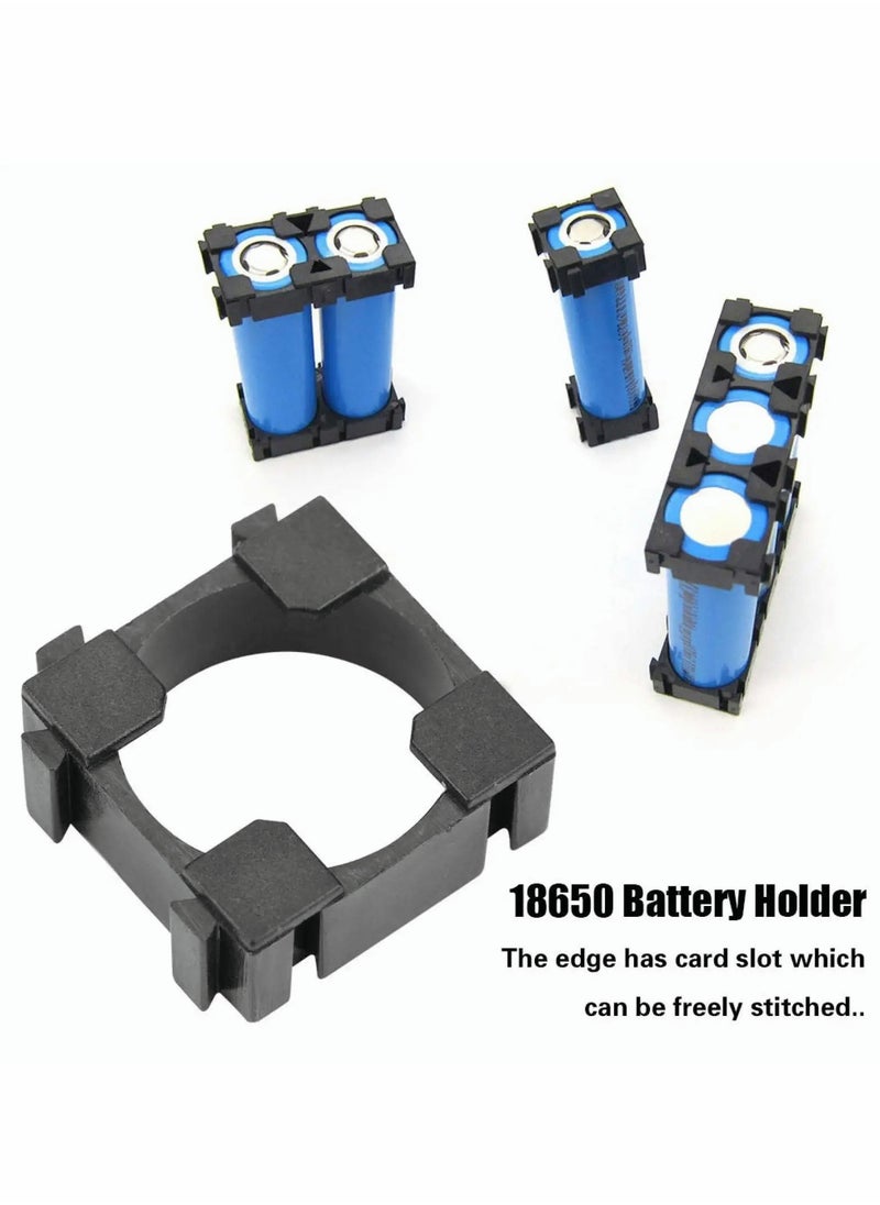 Generic - Battery Holders,18650 Li-ion Battery Holder Stand Cylindrical Battery Pack Bracket,100Pcs - Image 1