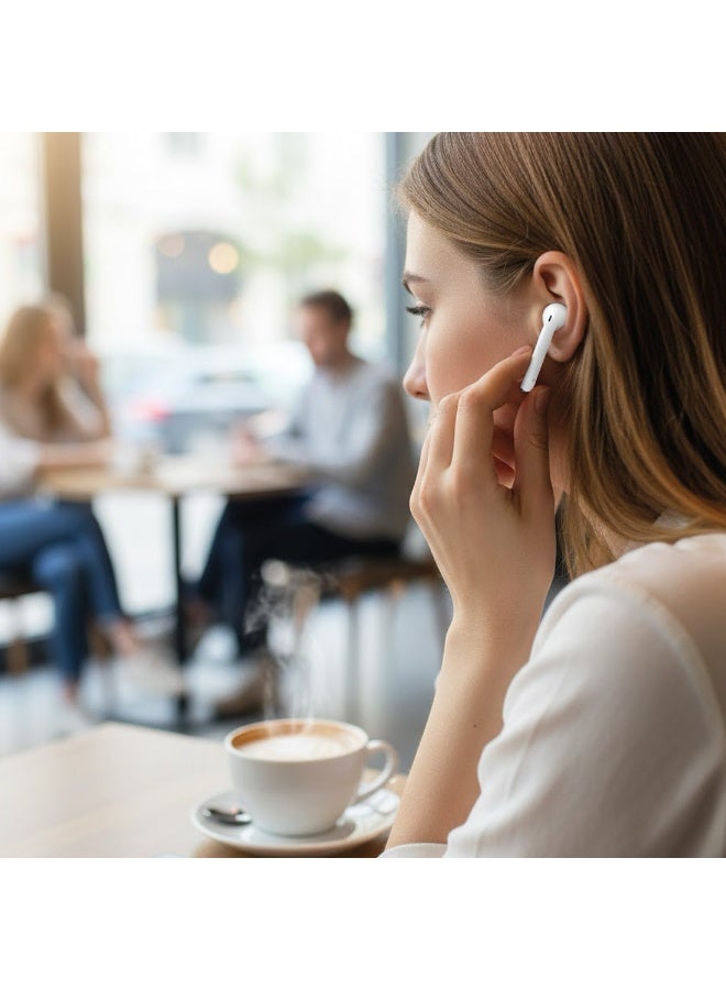 Torima سماعات تورِيما TRM-AIR2 البلوتوث – أبيض - Image 3