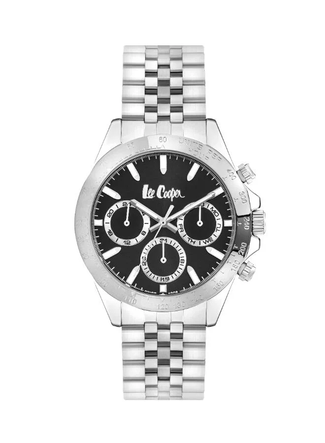 Lee Cooper Men's Metal Multi Function Watch LC07963.350 - 43 mm