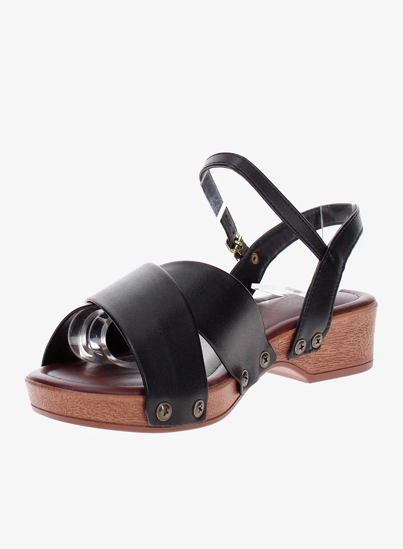 Beira Rio Black Beira Rio Women’s Flat Sandals with Back Strap – Secure Fit and Lightweight Daily Wear for Women | Best Price UAE