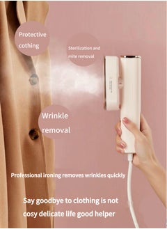 Travel Steamer for Clothes, Portable and Foldable Handheld Lightweight Garment Steamer, 1300W, 40 Second Fast Heating Time, Steam Iron Fabric Wrinkle Remover with Glove and water cup for Home and Travel - pzsku/ZB4E0BE5A5C691D068188Z/45/_/1730775385/5ece47a7-0e35-49b2-a836-f46612e61ddb