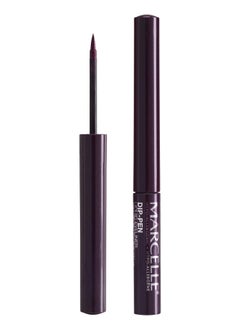Marcelle Marcelle Dip-Pen Liquid Eyeliner, Purple Rain, Hypoallergenic and Fragrance-Free, 0.05 fl oz 
