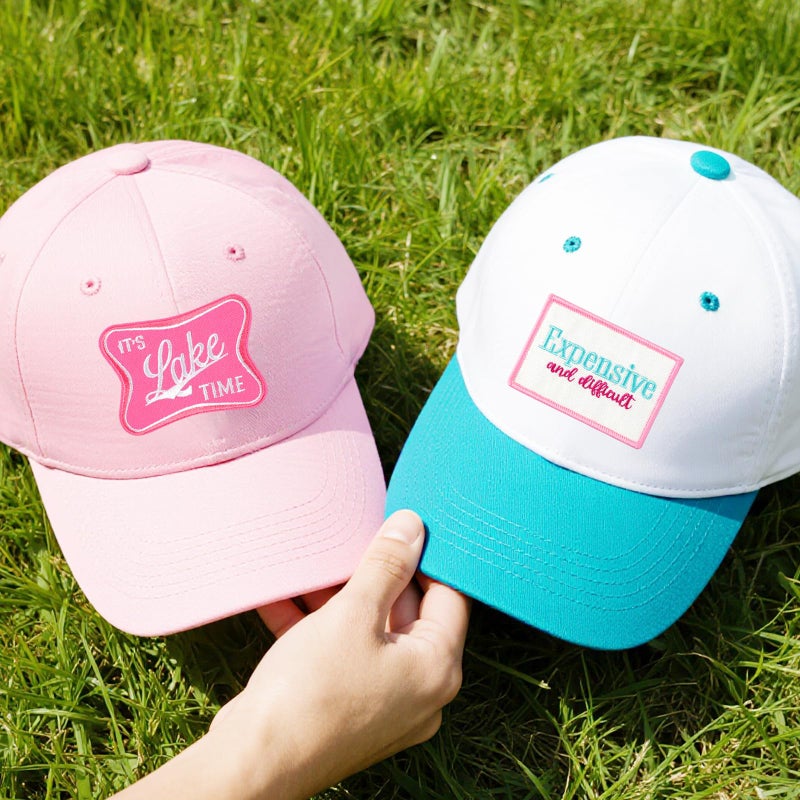 loghohu 12 Pcs Funny Trucker Hat Patches Iron on Pink Humor Embroidered Patches for Girls Women Vintage Sew Applique Repair Patches DIY Sew on Patches for Hat Backpacks Pants Jacket DIY Accessories - Image 5