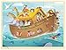 MoinKidz 24 Piece Puzzles for Kids 3 Year Old Noahs Ark Religious Scene Puzzle Wooden Jigsaw Puzzles for Toddlers Ages 35 Preschool Puzzle for 3 4 5 Year Old with Tray - Image 2