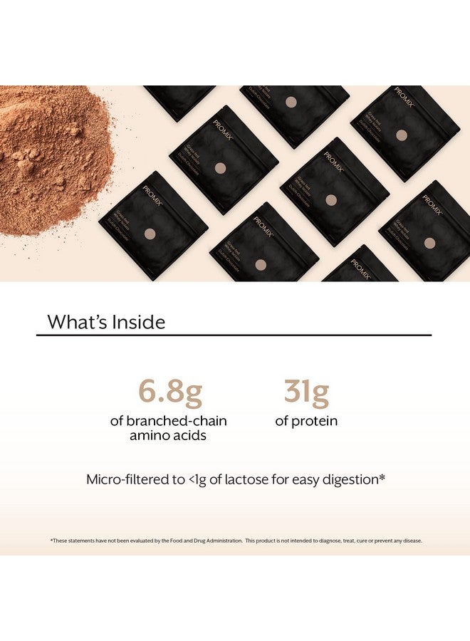 ProMix Nutrition Promix Whey Protein Isolate Powder, Chocolate - 5lb Bulk - Grass-Fed & 100% All Natural - Post Workout Fitness & Nutrition Shakes, Smoothies, Baking & Cooking Recipes - Gluten-Free & Keto-Friendly  - Image 3