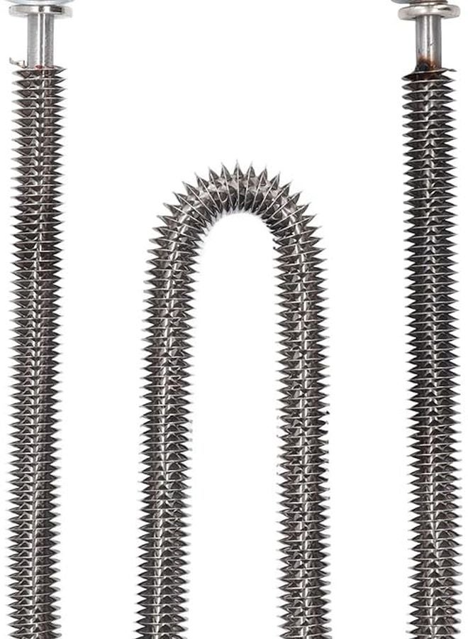 سخان فرن من الفولاذ المقاوم للصدأ ذو زعانف، أنبوب حراري على شكل حرف W، معدات كهربائية 380 فولت - Image 1