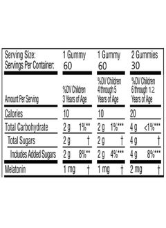 Zarbee's Children's Sleep with Melatonin, 60 Gummies  - Image 2
