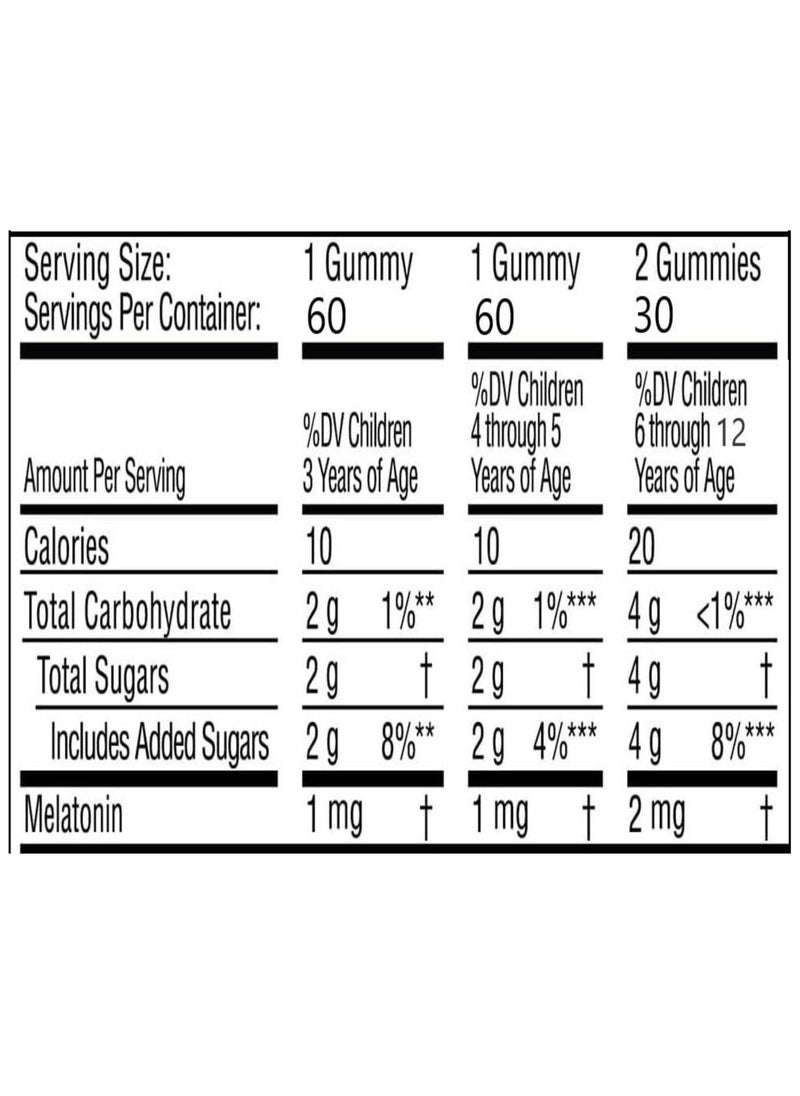 Zarbee's Children's Sleep with Melatonin, 60 Gummies  - Image 2