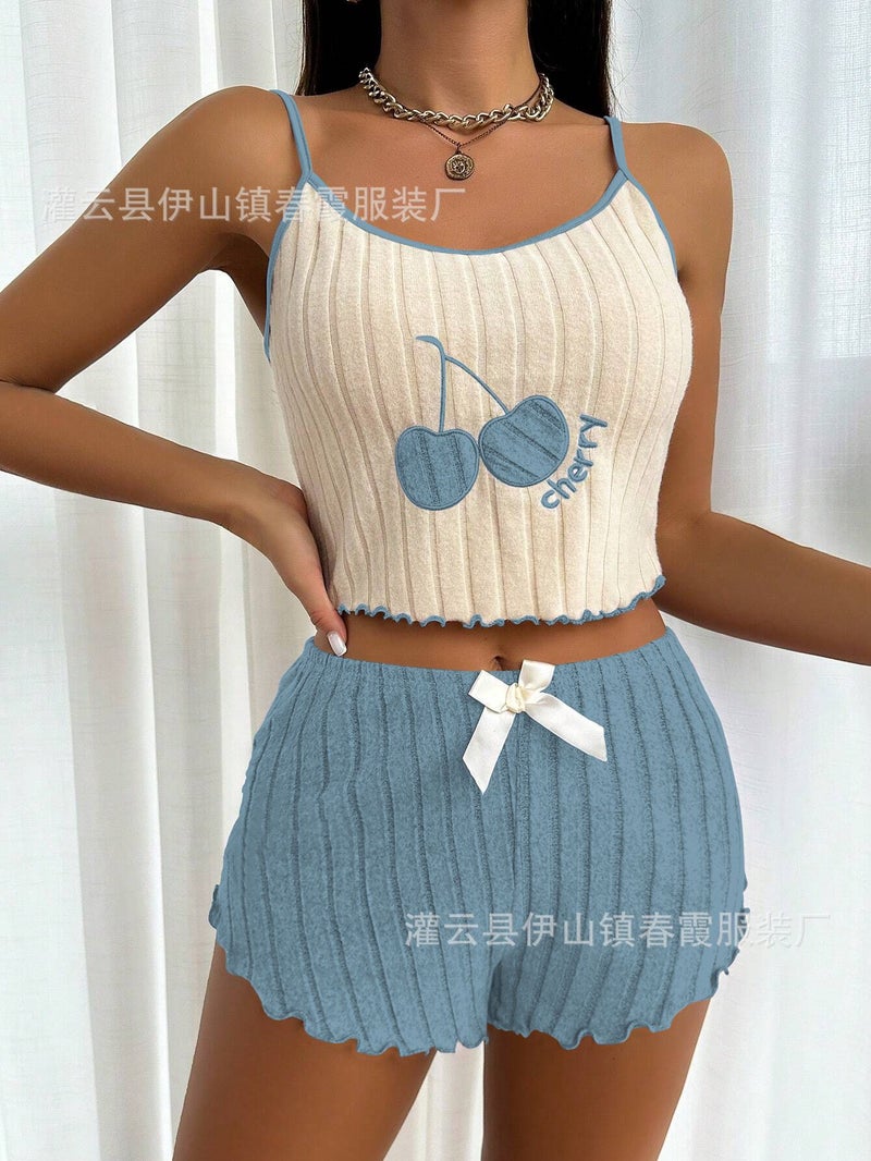European & American Style Sexy Pajamas Set for Women