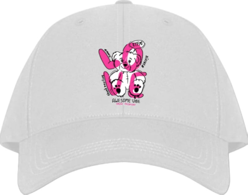 EVERYDAY Planets unisex baseball cap White