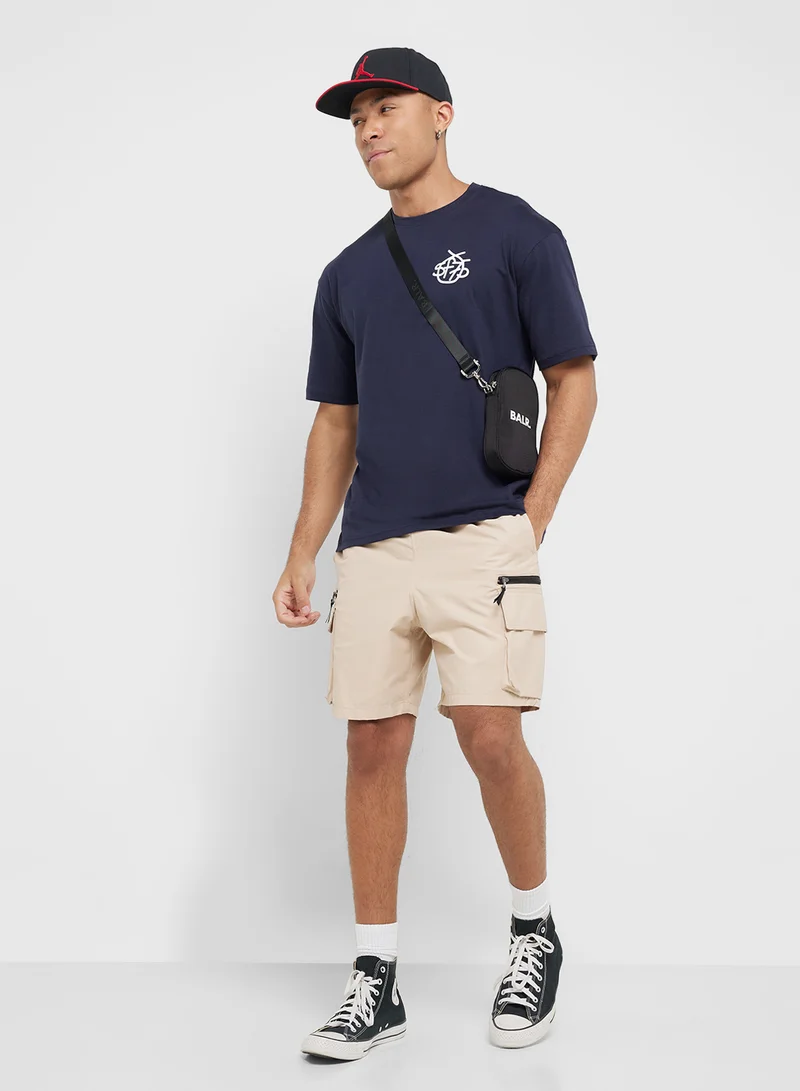 Seventy Five Graphic Print Oversized T-Shirt