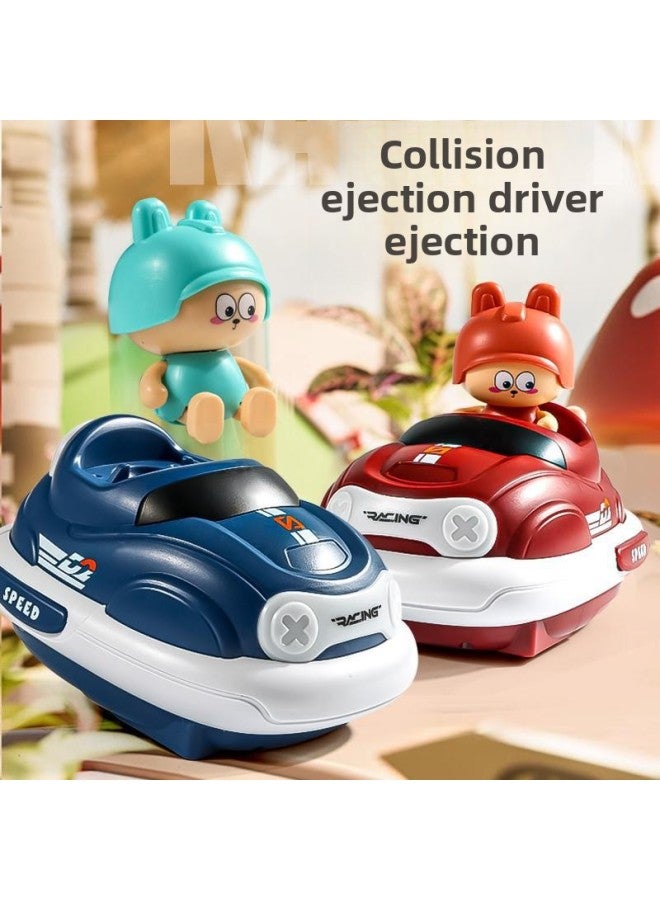 Children's Remote Control Kart Bumper Car Doll Catapult Double Battle Parent-Child Interactive Drift Racing Boy Toy-Color:8881 Bumper Car + Single Rechargeable Battery Red Color Box + Express Box 410g - Image 2