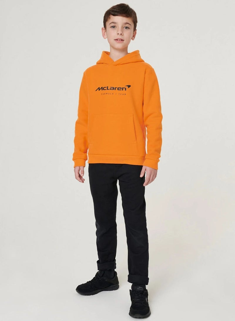 McLaren Juniors Team Core Essentials Hoodie - Image 3