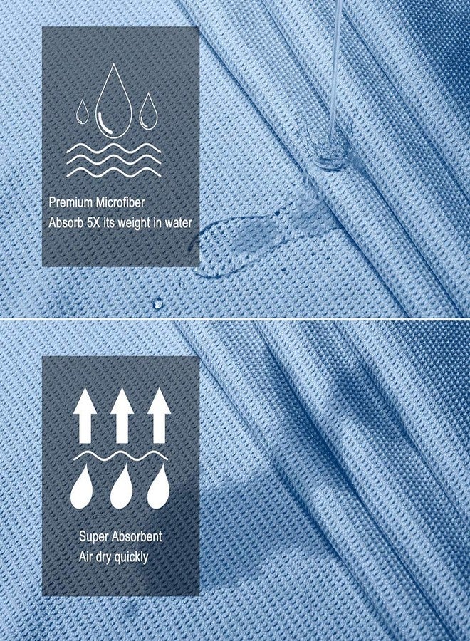 Heathyoga Hot Yoga Towel Non Slip, Microfiber Non Slip Yoga Mat Towel, Exclusive Corner Pockets Design, Dual-Grip, Sweat Absorbent, Perfect for Hot Yoga, Bikram, Pilates and Yoga Mats - Image 3