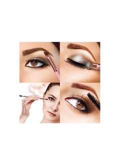 ORiTi Duo Eyebrow Brush, Spoolie Brush and Angled Brow Brush Eyelash Brush for Eye Makeup 5pcs,  - Image 5