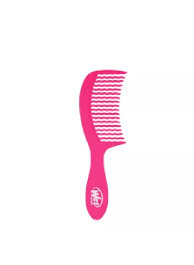 Wet Brush Detangling Comb Pink - Image 1