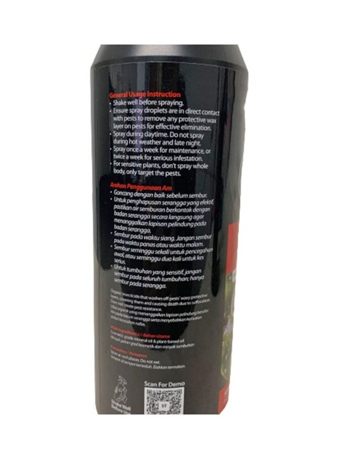 Mr. Ganick Organic Mealybug And Scale Terminator Spray, 500ml, Organic Insect Repellent, Plant Pest Control Solution