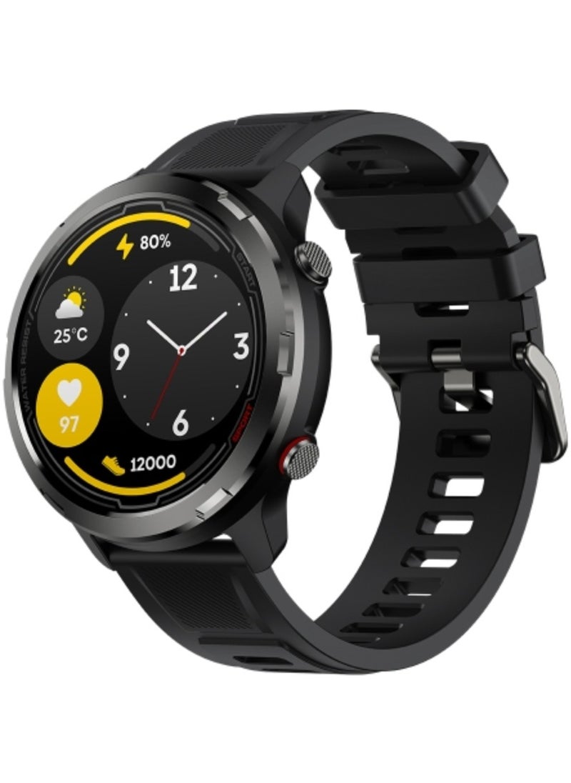 Zeblaze - Zeblaze Stratos 2 Lite 1.32 inch IPS Screen 5 ATM Waterproof GPS Smart Watch Support Heart Rate Monitoring Sports Mode - Image 1