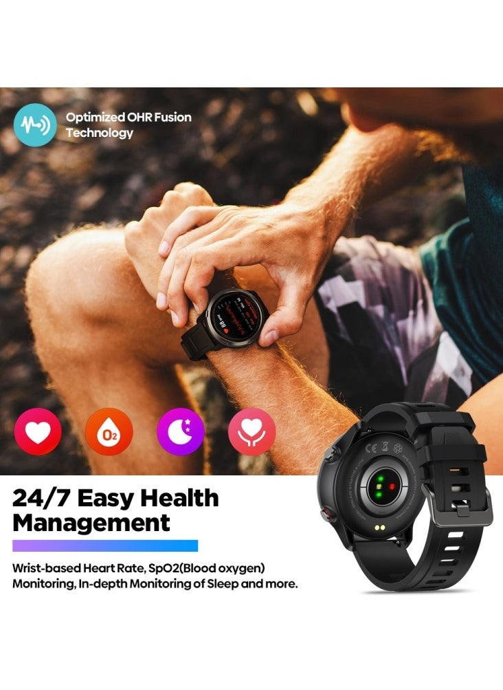 Zeblaze - Zeblaze Stratos 2 Lite 1.32 inch IPS Screen 5 ATM Waterproof GPS Smart Watch Support Heart Rate Monitoring Sports Mode - Image 1