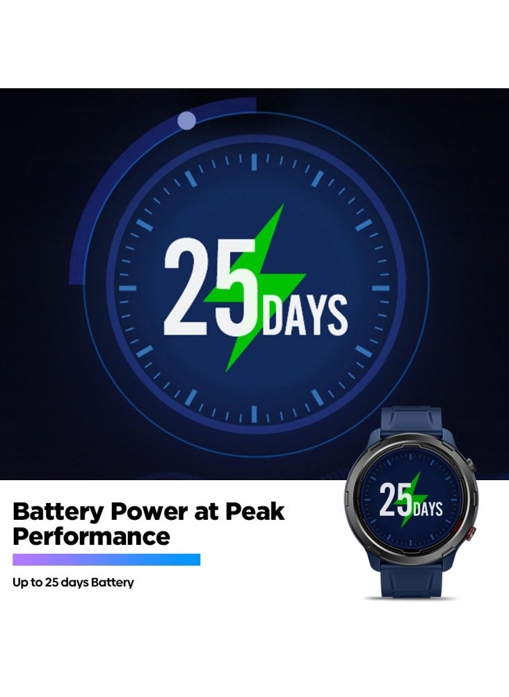 Zeblaze - Zeblaze Stratos 2 Lite 1.32 inch IPS Screen 5 ATM Waterproof GPS Smart Watch Support Heart Rate Monitoring Sports Mode - Image 1