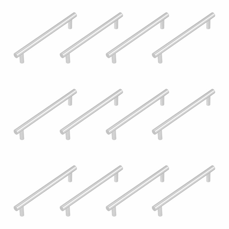 GS Gujarat GS Gujarat Premium Chrome Finish Kitchen Cabinet HandlesDoor PullsDrawer Cabinet Handles 4Inch Pack of 10  - Image 1