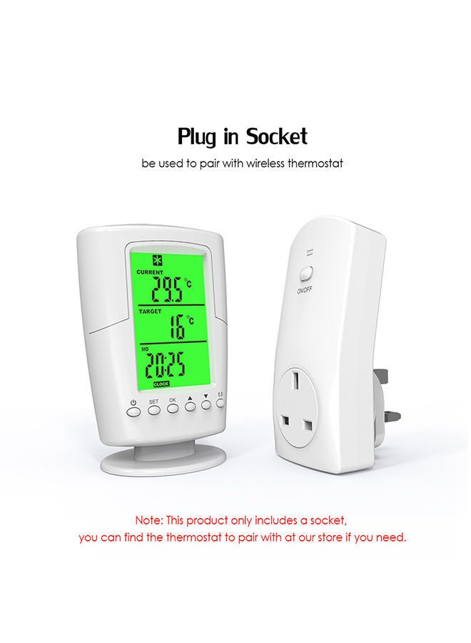 NIBEMINENT Smart Plug White 14.5x6.5x8.3centimeter  - Image 3