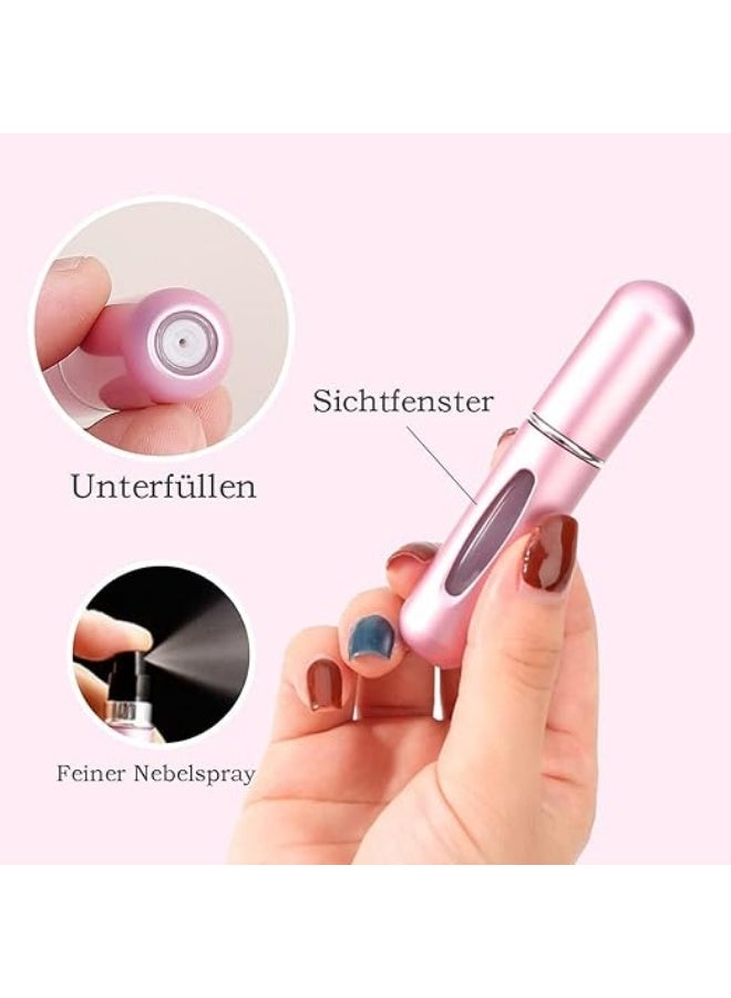 عبوة اعادة تعبئة العطور توضع بالجيب حجم صغير عطرك المفضل بجيبك ٣ قطع - Image 5