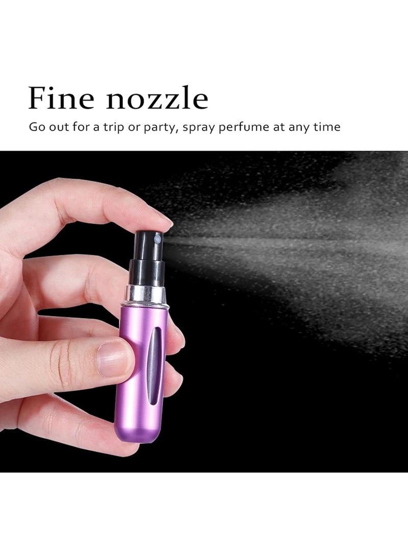 عبوة اعادة تعبئة العطور توضع بالجيب حجم صغير عطرك المفضل بجيبك ٣ قطع - Image 2