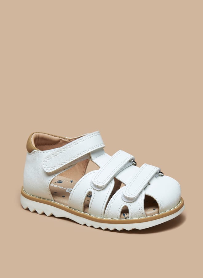 Barefeet Barefoot Textured Sandals with Hook and Loop Closure  - Image 1