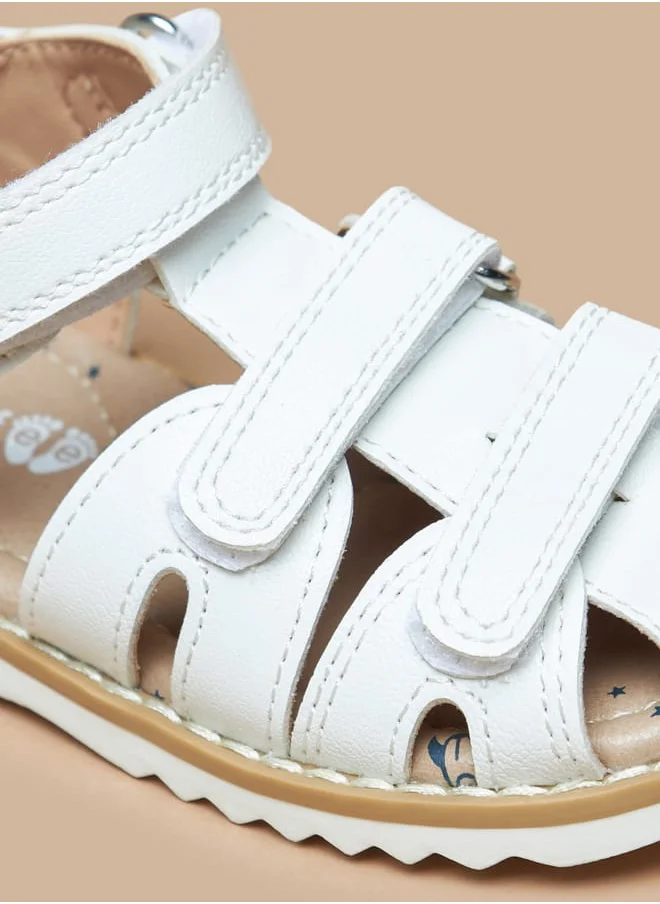 Barefeet Barefoot Textured Sandals with Hook and Loop Closure Ramadan Collection