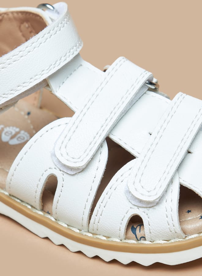 Barefeet Barefoot Textured Sandals with Hook and Loop Closure  - Image 5