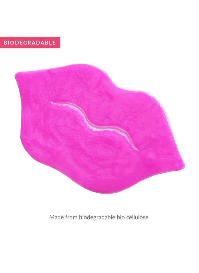 PMD Beauty PMD Hydrakiss Bio-Cellulose Anti-Aging Lip Sheet Mask, 10 Count (Pack of 1)  - Image 1