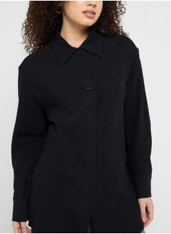 Ginger Textured Oversize Shirt  - Image 3