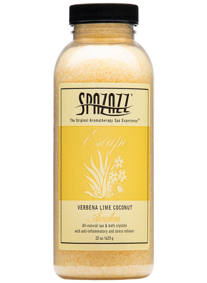 Spazazz 7377C Spa and Bath Crystals, Lime Coconut, 22 Ounce - Image 1