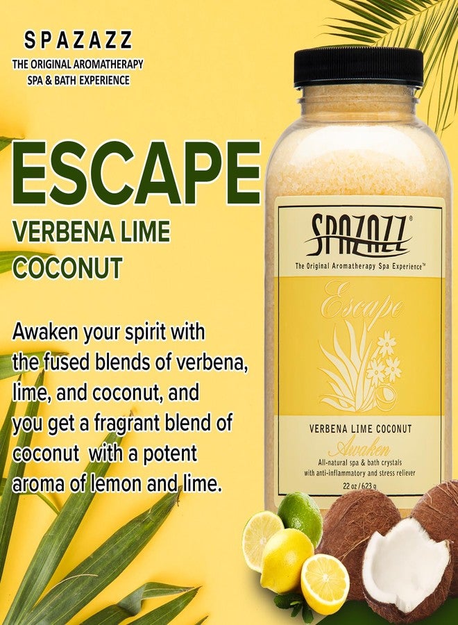 Spazazz 7377C Spa and Bath Crystals, Lime Coconut, 22 Ounce - Image 3