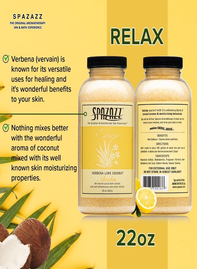 Spazazz 7377C Spa and Bath Crystals, Lime Coconut, 22 Ounce - Image 5
