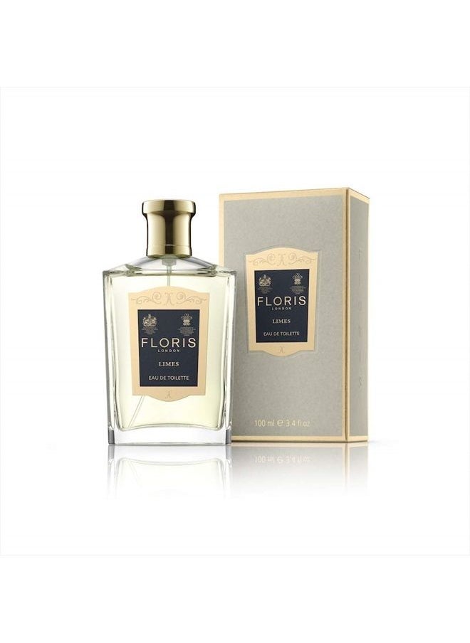 Floris London - Floris Of London Limes Perfume Eau de Toilette Spray for Women, 3.4 Ounce - Image 1