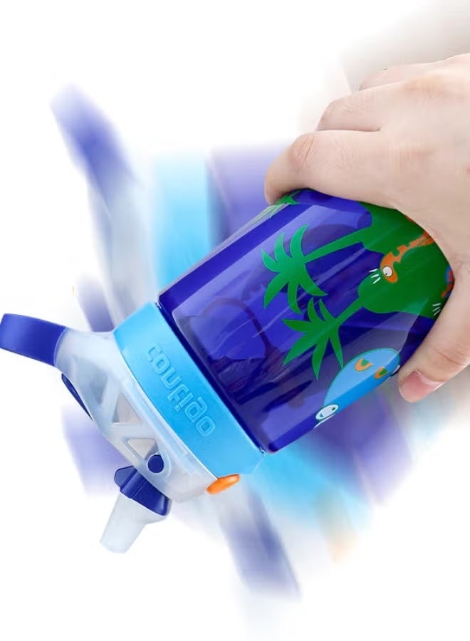 كونتيجو زجاجة مياه مقاومة للتسرب Contigo Water Bottle for Kids & Toddlers -400 مل BPA Free Fun Cartoon Print - Image 5