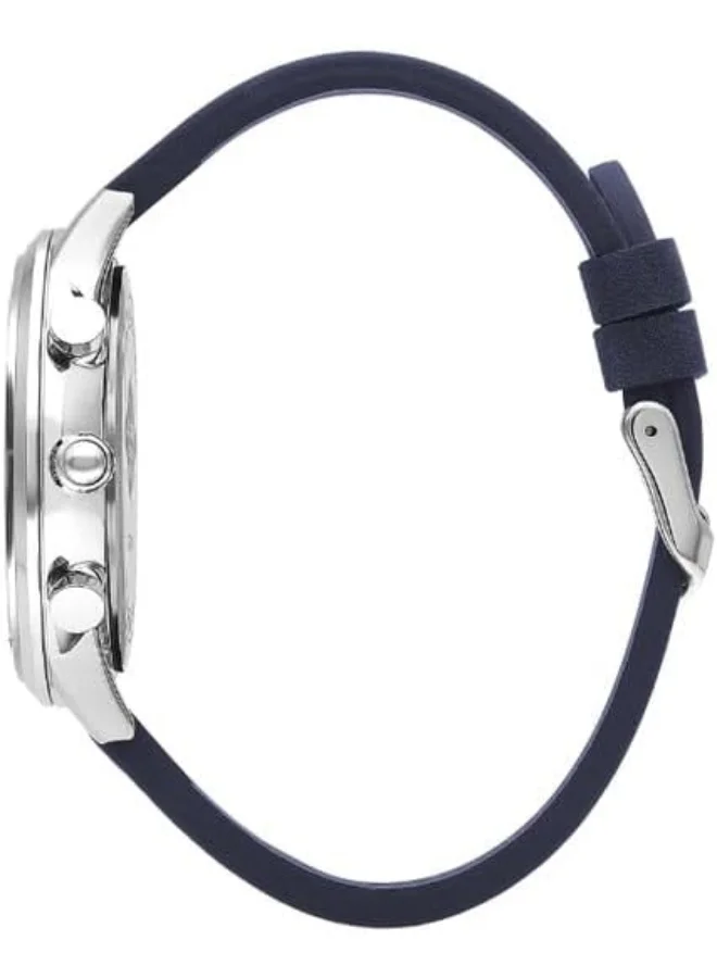 Lee Cooper Lee Cooper Men's Watch, Multi Function Display and Leather Strap - LC07943.399, Blue