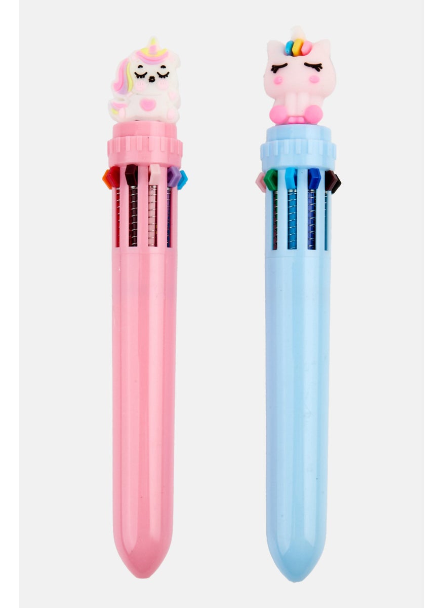 2 Piece Bff Multicolor Retractable Fun Pen, Pink - pzsku/ZB4E254CAD068C0450512Z/45/_/1737642004/5c889a86-ac9b-4e78-b499-cdafd5822f24