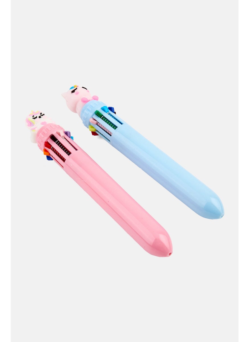 2 Piece Bff Multicolor Retractable Fun Pen, Pink - pzsku/ZB4E254CAD068C0450512Z/45/_/1737642005/2ea1ac69-3955-48aa-83e8-97dd56741747