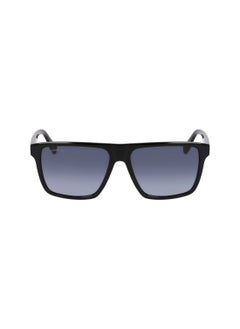 LACOSTE FULL RIM BIO INJ-G820 MODIFIED RECTANGLE LACOSTE SUNS L6027S  5715 (001) BLACK  - Image 1