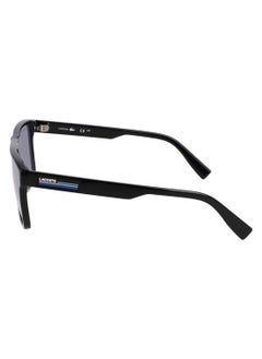 LACOSTE FULL RIM BIO INJ-G820 MODIFIED RECTANGLE LACOSTE SUNS L6027S  5715 (001) BLACK  - Image 4