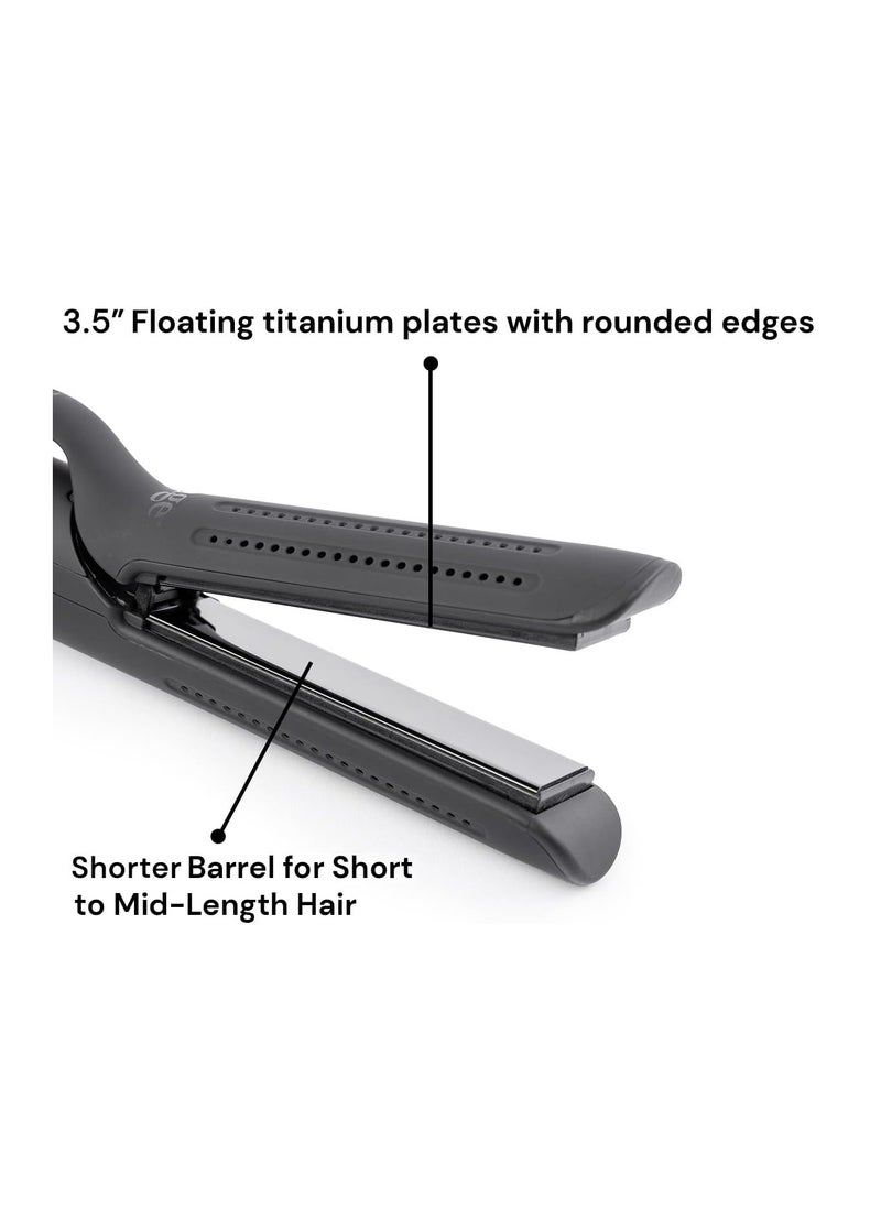 L'ANGE HAIR - L'ANGE HAIR Le Duo 360° Airflow Styler | 2-in-1 Curling Wand & Titanium Flat Iron Hair Straightener | Professional Hair Curler with Cooling Air Vents | Dual Voltage & Adjustable Temp - Image 1