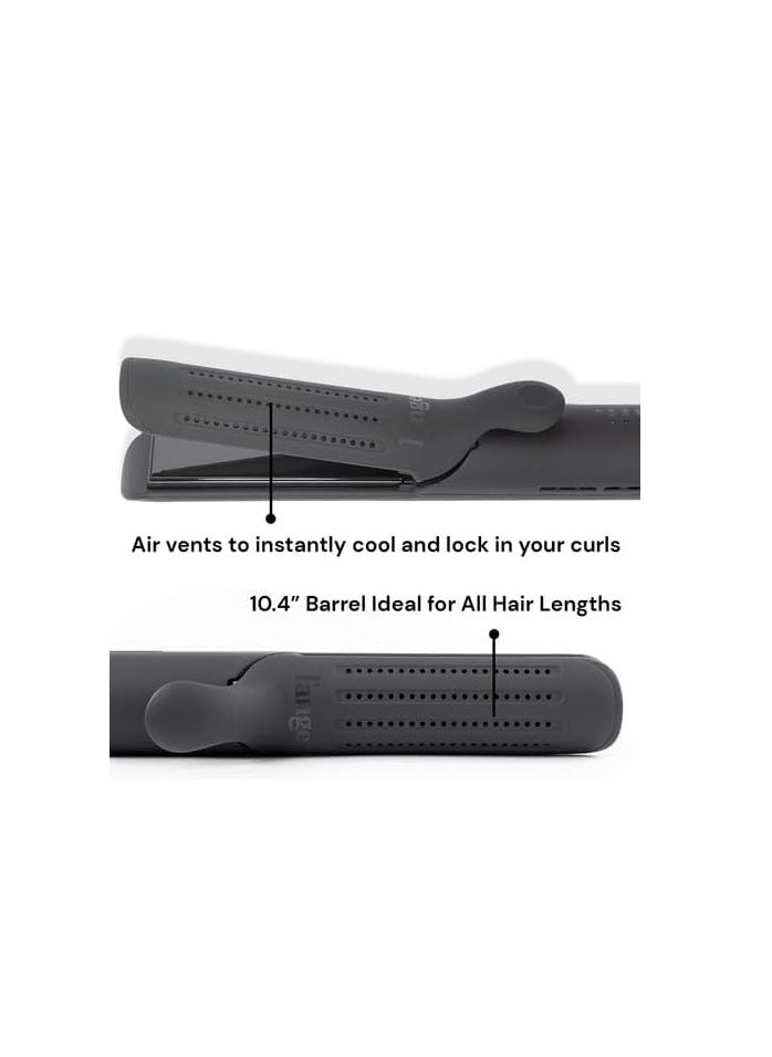 L'ANGE HAIR - L'ANGE HAIR Le Duo 360° Airflow Styler | 2-in-1 Curling Wand & Titanium Flat Iron Hair Straightener | Professional Hair Curler with Cooling Air Vents | Dual Voltage & Adjustable Temp - Image 1