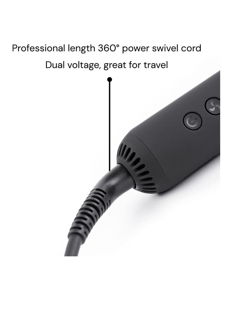 L'ANGE HAIR - L'ANGE HAIR Le Duo 360° Airflow Styler | 2-in-1 Curling Wand & Titanium Flat Iron Hair Straightener | Professional Hair Curler with Cooling Air Vents | Dual Voltage & Adjustable Temp - Image 1