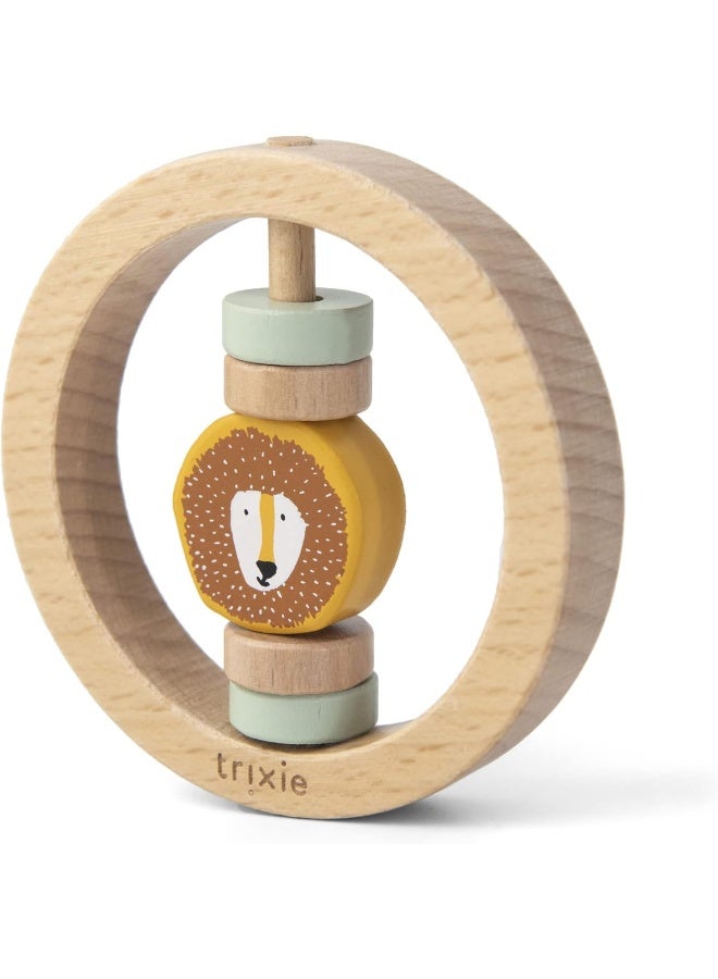 Trixie Wooden round rattle - Mr. Lion - Image 4